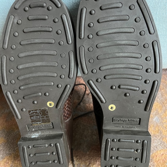 Stephane Kelian Brown leather shoes size 8 1/2 - Picture 2 of 3